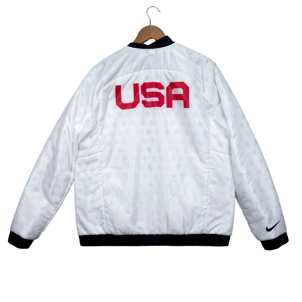 Nike Pro Elite Nike Racing USA Storm White Mesh Jacket Men's CD9396-100 Sports M